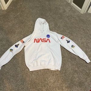 a men’s nasa hoodie